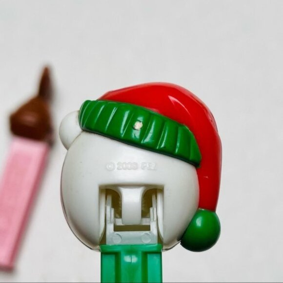 Vintage Pez Candy Dispenser Assorted Lot of 5 Brown Easter Bunny Christmas Bear - Picture 6 of 8